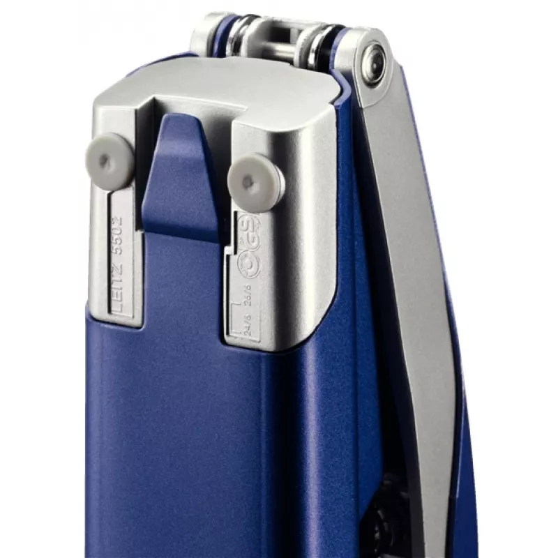 Leitz NeXXt grapadora Style, 30 hojas metal, 30 hojas, azul, plata, 26/6, metal, plástico, 80 g/m², superior