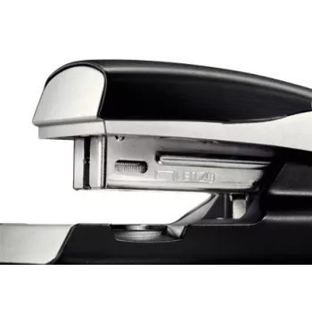 Leitz NeXXt grapadora Style, 30 hojas metal, 30 hojas, negro, plata, P3, metal, plástico, 80 g/m², superior