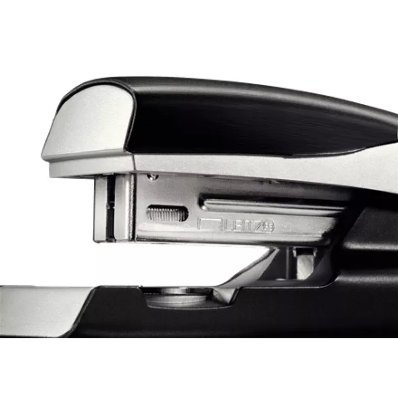 Leitz NeXXt grapadora Style, 30 hojas metal, 30 hojas, negro, plata, P3, metal, plástico, 80 g/m², superior