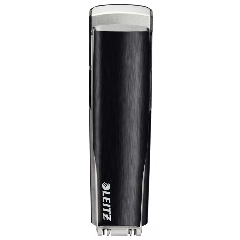 Leitz NeXXt grapadora Style, 30 hojas metal, 30 hojas, negro, plata, P3, metal, plástico, 80 g/m², superior