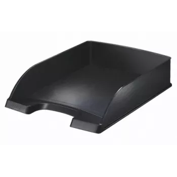 Leitz bandeja de correspondencia Style, plástico, negro, A4, sobre, carta, nota, papel, 255 x 357 x 70 mm, 280 g