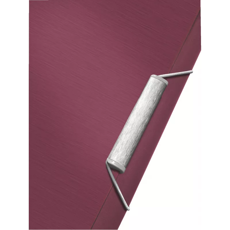Leitz carpeta de 3 solapas Style PP A4, A4, polipropileno (PP), rojo, 150 hojas, 80 g/m², goma