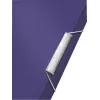 Leitz carpeta de 3 solapas Style PP A4, A4, polipropileno (PP), azul, 150 hojas, 80 g/m², goma