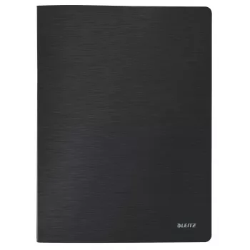 Leitz libro de presentación Style PP 20 páginas, negro, policloruro de vinilo (PVC), 20 compartimentos, A4, 231 mm, 13 mm