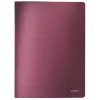 Leitz libro de fundas de presentación Style PP 40 fundas, rojo, policloruro de vinilo (PVC), 40 fundas, A4, 233 mm, 16 mm