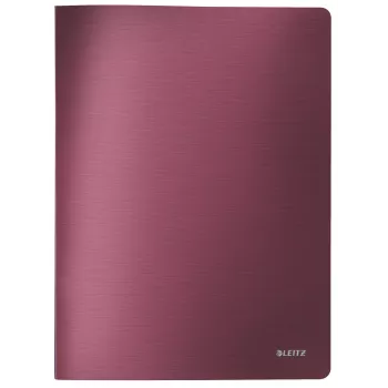 Leitz libro de fundas de presentación Style PP 40 fundas, rojo, policloruro de vinilo (PVC), 40 fundas, A4, 233 mm, 16 mm