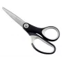 Leitz tijeras de calidad Titanium 150 mm, adultos, corte recto, unidad, negro, metálico, acero inoxidable, titanio