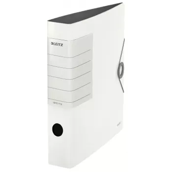 Leitz 11130001 Carpeta de anillas A4 blanca