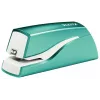 Leitz NeXXt Grapadora a batería WOW 5566, 10 hojas, 1 cm, plástico, azul, blanco, batería, 50 mm