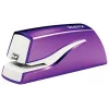 Leitz NeXXt Grapadora a batería WOW 5566, 10 hojas, 1 cm, plástico, morado, blanco, batería, 50 mm