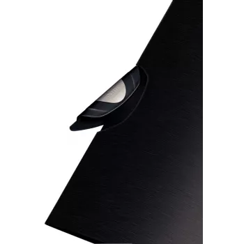Leitz Carpeta de pinza Style ColorClip Professional, A4, polipropileno (PP), negro, 40 hojas, 80 g/m², 222 mm