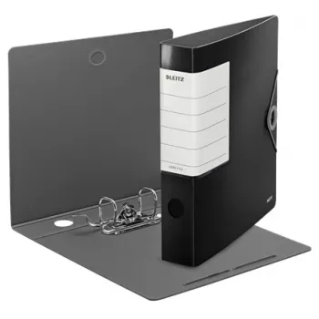 Leitz 11130095 Carpeta de anillas A4 negra