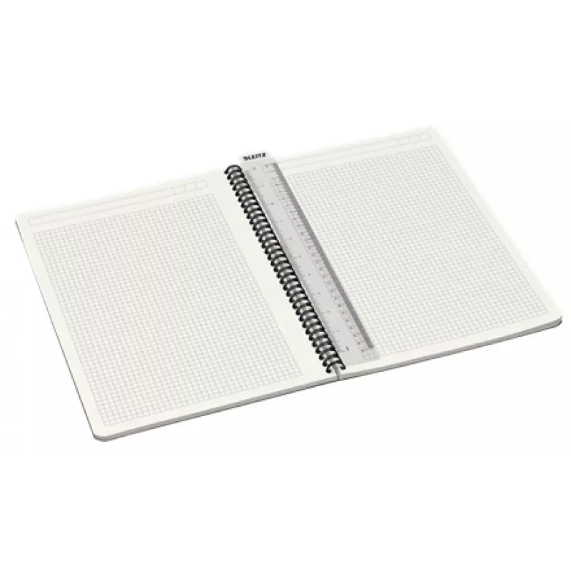 Leitz 44950085 Cuaderno A4 90 hojas gris, blanco