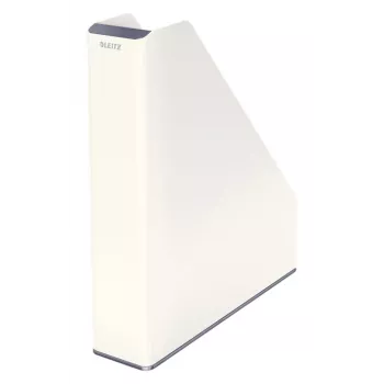 Leitz Archivador de revistas WOW Dual Colour, blanco, plástico, A4, 272 mm, 318 mm, 430 g