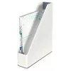 Leitz Archivador de revistas WOW Dual Colour, blanco, plástico, A4, 272 mm, 318 mm, 430 g