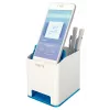 Leitz Portalápices Sound WOW, azul, blanco, poliestireno, 90 mm, 101 mm, 100 mm, 140 g
