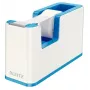 Leitz Dispensador de cinta WOW, 1,9 cm, 33 m, poliestireno, azul, metálico, 51 mm, 126 mm