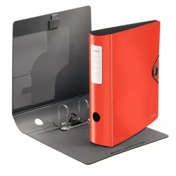 Leitz 10471020 Carpeta de anillas A4 roja