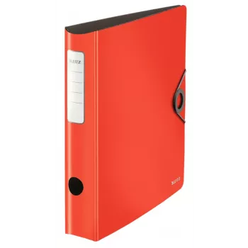 Leitz 10481020 Carpeta de anillas A4 roja