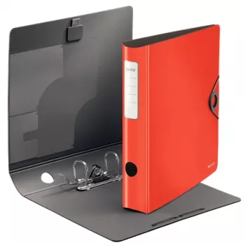 Leitz 10481020 Carpeta de anillas A4 roja
