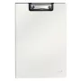 Leitz Carpeta con pinza y tapa frontal Solid, A4, blanca, 75 hojas, polifoam, 229 mm, 16 mm
