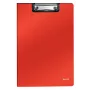 Leitz Carpeta con pinza y tapa frontal Solid, A4, roja, 75 hojas, polifoam, 229 mm, 16 mm