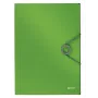 Leitz Carpeta de 3 solapas Solid PP A4, carpeta de solapas, A4, polipropileno (PP), verde, 150 hojas, 80 g/m²