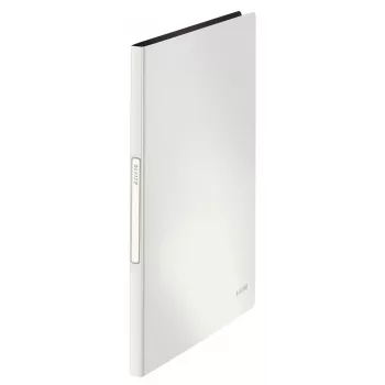 Leitz Libro de presentación Solid PP 20 fundas, blanco, polipropileno (PP), 20 fundas, vertical, A4, 231 mm