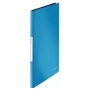 Leitz Libro de presentación Solid PP 20 fundas, azul, polipropileno (PP), 20 fundas, vertical, A4, 231 mm