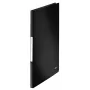 Leitz Libro de presentación Solid PP 20 fundas, negro, polipropileno (PP), 20 fundas, vertical, A4, 231 mm