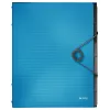 Leitz Trennbuch Solid 6 pestañas, carpeta con solapa, A4, polipropileno (PP), azul, 200 hojas, 80 g/m²