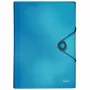 Leitz carpeta de proyecto Solid PP, A4, polipropileno (PP), azul, 250 hojas, 80 g/m², cierre elástico