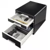 Leitz Desk Cube 4 cajones, 4 cajones, plástico, negro, 1 ud., 270 mm, 287 mm