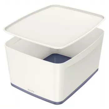 Esselte 5216-10-01 caja de almacenamiento rectangular acrilonitrilo butadieno estireno (ABS) gris, blanco