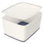 Esselte 5216-10-01 caja de almacenamiento rectangular acrilonitrilo butadieno estireno (ABS) gris, blanco
