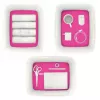 Esselte 5216-10-23 caja de almacenamiento rectangular acrilonitrilo butadieno estireno (ABS) rosa, blanco