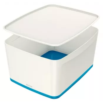 Esselte 5216-10-36 caja de almacenamiento rectangular acrilonitrilo butadieno estireno (ABS) azul, blanco