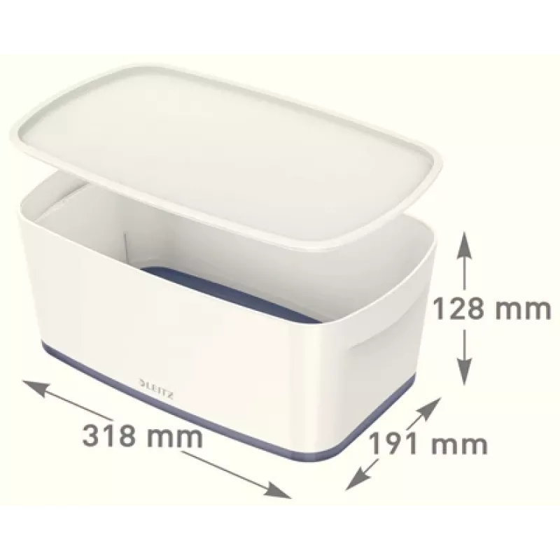 Esselte 5229-10-01 bandeja de almacenamiento rectangular acrilonitrilo butadieno estireno (ABS) gris, blanco