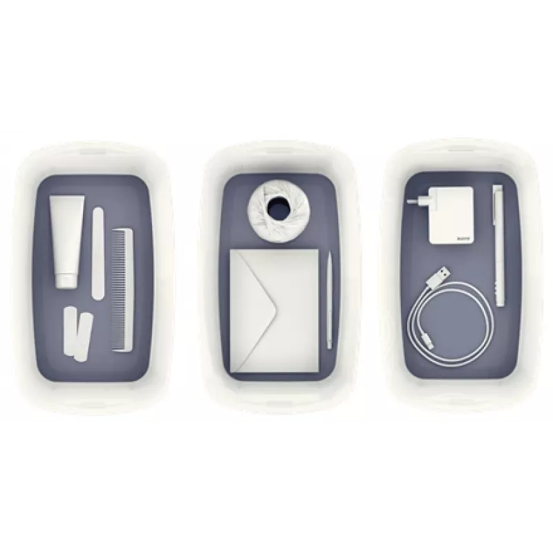 Esselte 5229-10-01 bandeja de almacenamiento rectangular acrilonitrilo butadieno estireno (ABS) gris, blanco