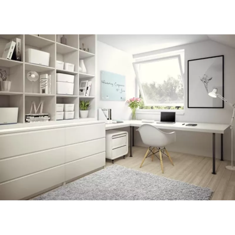 Esselte 5229-10-01 bandeja de almacenamiento rectangular acrilonitrilo butadieno estireno (ABS) gris, blanco