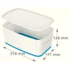Esselte 5229-10-36 bandeja de almacenamiento rectangular acrilonitrilo butadieno estireno (ABS) azul, blanco