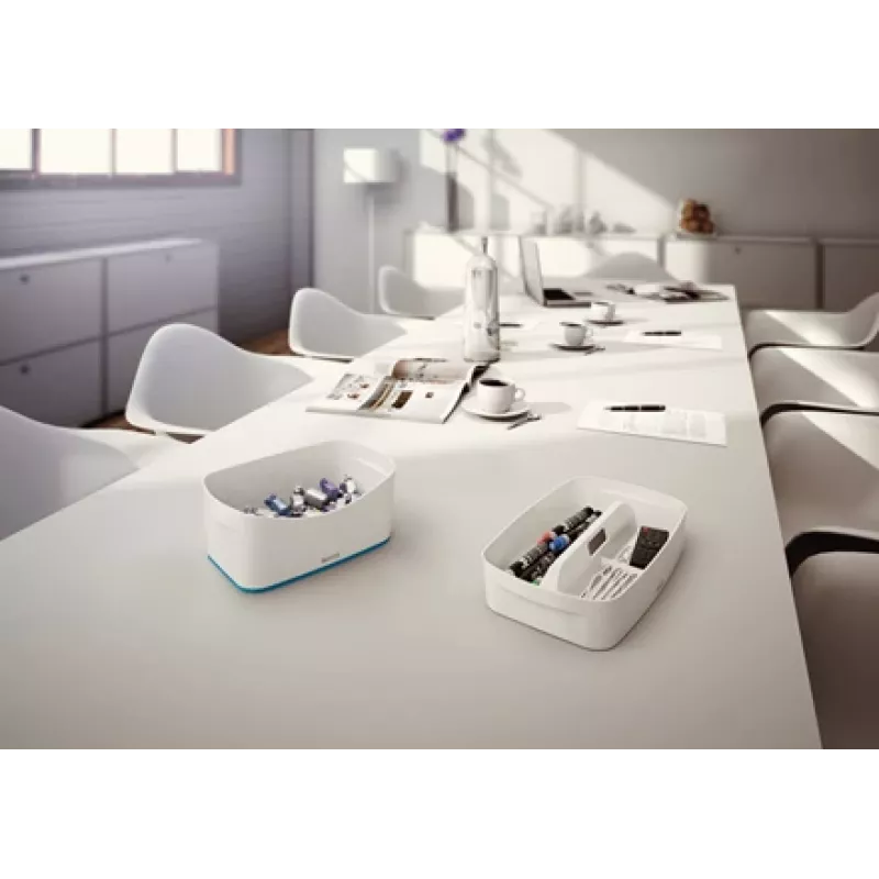 Esselte 5257-10-36 bandeja de almacenamiento rectangular acrilonitrilo butadieno estireno (ABS) azul, blanco