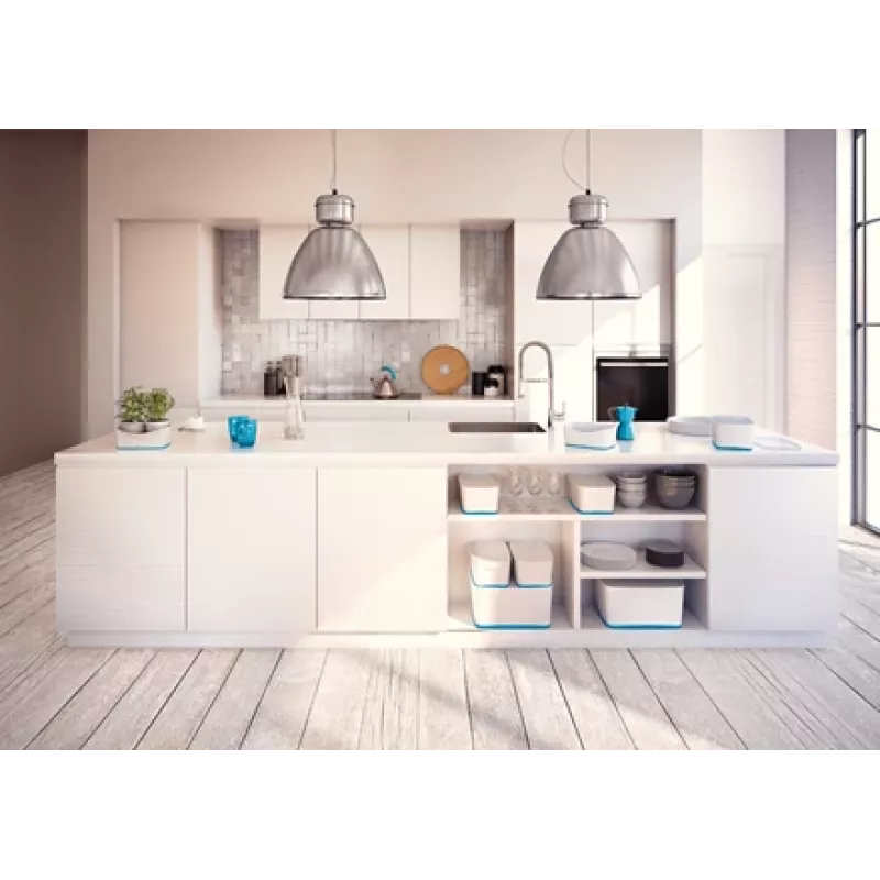 Esselte 5257-10-36 bandeja de almacenamiento rectangular acrilonitrilo butadieno estireno (ABS) azul, blanco