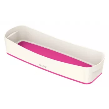 Esselte 5258-10-23 bandeja de almacenamiento rectangular acrilonitrilo butadieno estireno (ABS) rosa, blanco