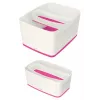Esselte 5258-10-23 bandeja de almacenamiento rectangular acrilonitrilo butadieno estireno (ABS) rosa, blanco