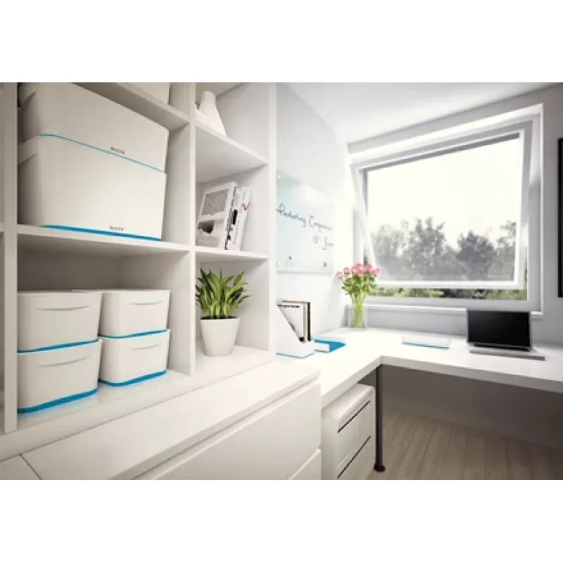 Esselte 5258-10-36 bandeja de almacenamiento rectangular acrilonitrilo butadieno estireno (ABS) azul, blanco
