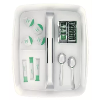 Leitz MyBox bandeja organizadora con asa grande, almacenamiento, blanco, plástico, 307 mm, 375 mm, 101 mm, 740 g