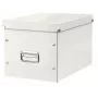 Leitz caja Click & Store WOW Cube caja de almacenamiento grande, caja de almacenamiento, blanco, rectangular, cartón, monocromático, interior