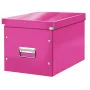Leitz caja Click & Store WOW Cube Large caja de almacenamiento, fucsia, cartón, 320 mm, 360 mm, 310 mm