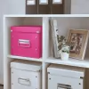 Leitz caja de almacenamiento Click & Store WOW Cube Medium, fucsia, cartón, 260 mm, 260 mm, 240 mm